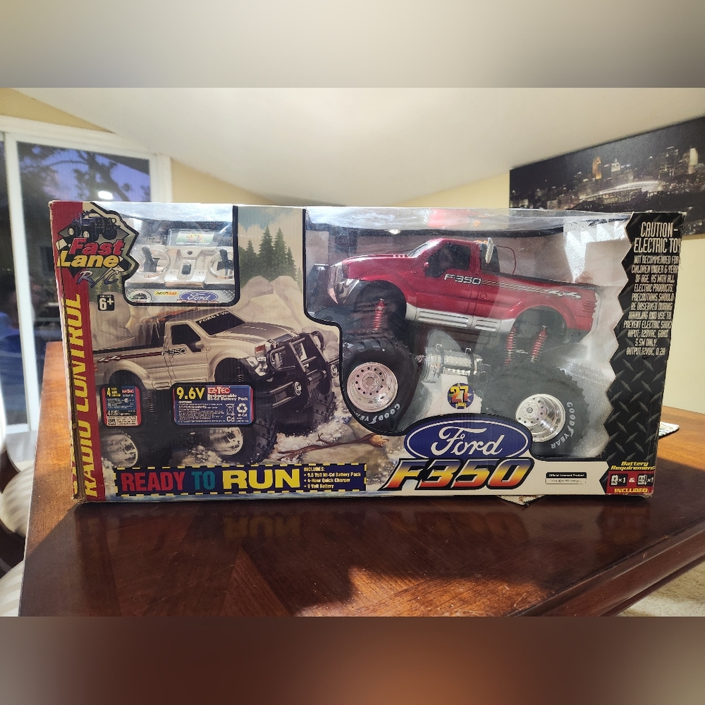 New Vintage Fast Lane Ford 350 RC Truck